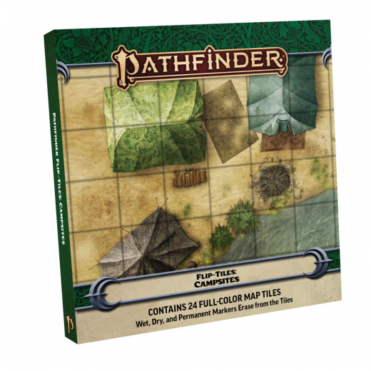 Pathfinder RPG: Flip-Tiles - Campsites i gruppen SÄLLSKAPSSPEL / Rollspel / Pathfinder hos Spelexperten (PZO4095)