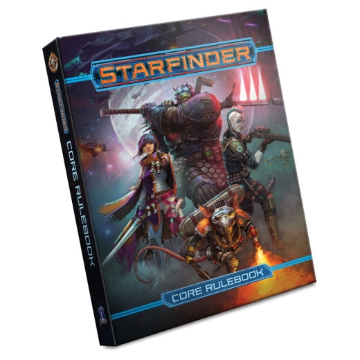 Starfinder RPG: Core Rulebook i gruppen SÄLLSKAPSSPEL / Rollspel / Starfinder hos Spelexperten (PZO7101)