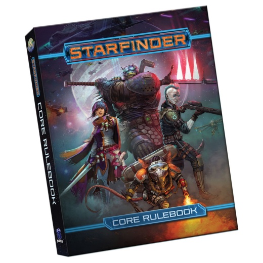 Starfinder RPG: Core Rulebook - Pocket Edition i gruppen SÄLLSKAPSSPEL / Rollspel / Starfinder hos Spelexperten (PZO7101PE)