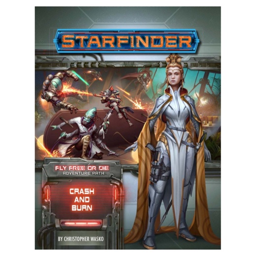 Starfinder RPG: Crash & Burn (Fly Free or Die 5 of 6) i gruppen  hos Spelexperten (PZO7238)