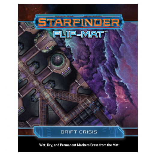 Starfinder RPG: Flip-Mat - Drift Crisis i gruppen SÄLLSKAPSSPEL / Rollspel / Starfinder hos Spelexperten (PZO7331)