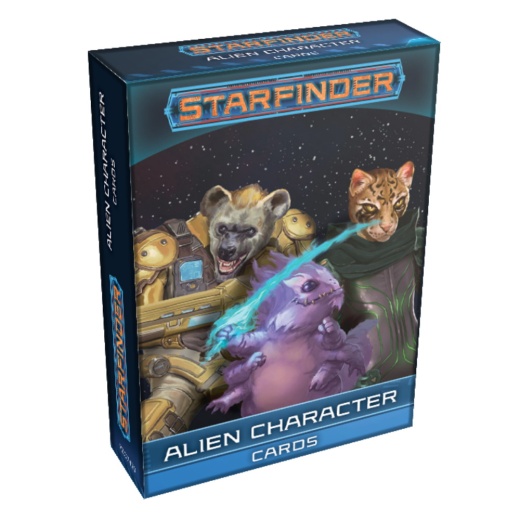 Starfinder RPG: Alien Character Deck i gruppen  hos Spelexperten (PZO7420)