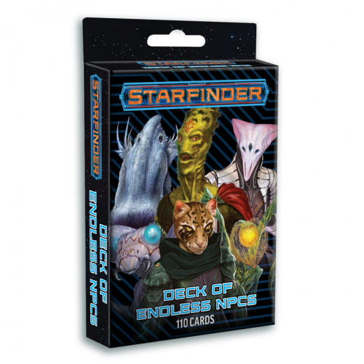 Starfinder: Deck of Endless NPCs i gruppen SÄLLSKAPSSPEL / Rollspel / Starfinder hos Spelexperten (PZO7430)