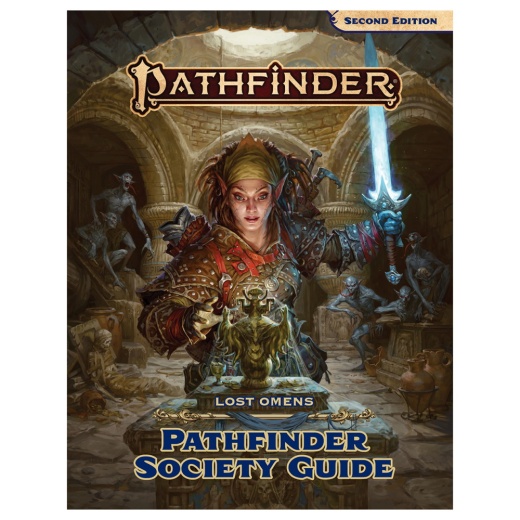 Pathfinder RPG: Lost Omens - Pathfinder Society Guide i gruppen SÄLLSKAPSSPEL / Rollspel / Pathfinder hos Spelexperten (PZO9307)