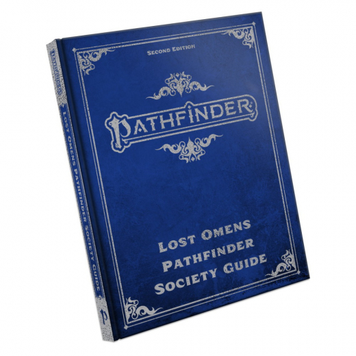 Pathfinder RPG: Lost Omens - Pathfinder Society Guide Special Edition i gruppen SÄLLSKAPSSPEL / Rollspel / Pathfinder hos Spelexperten (PZO9307SE)