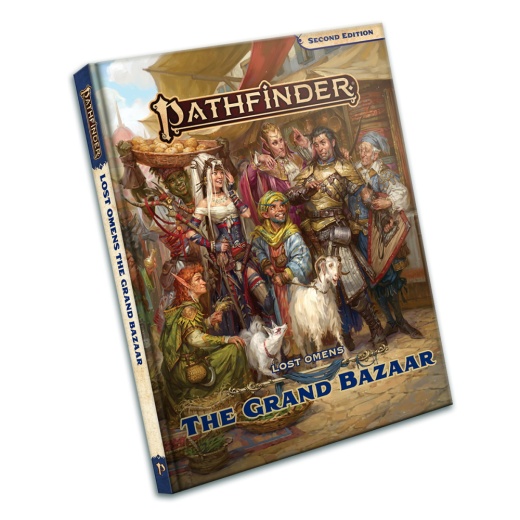 Pathfinder RPG: Lost Omens - The Grand Bazaar i gruppen SÄLLSKAPSSPEL / Rollspel / Pathfinder hos Spelexperten (PZO9310)
