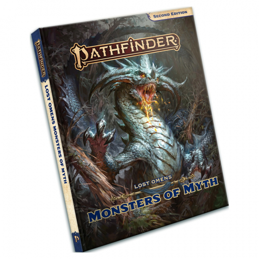 Pathfinder RPG: Lost Omens - Monsters of Myth i gruppen SÄLLSKAPSSPEL / Rollspel / Pathfinder hos Spelexperten (PZO9311)