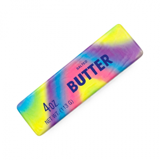 Squishy Rainbow Salted Butter i gruppen LEKSAKER / Fidgets hos Spelexperten (Q081)