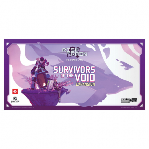 Risk of Rain: The Board Game - Survivors of the Void Expansion i gruppen SÄLLSKAPSSPEL / Expansioner hos Spelexperten (QMDNRV02001)