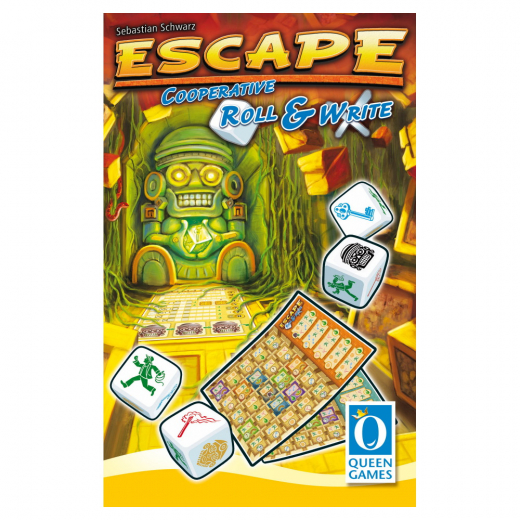 Escape: Roll & Write i gruppen SÄLLSKAPSSPEL hos Spelexperten (QNG1054)