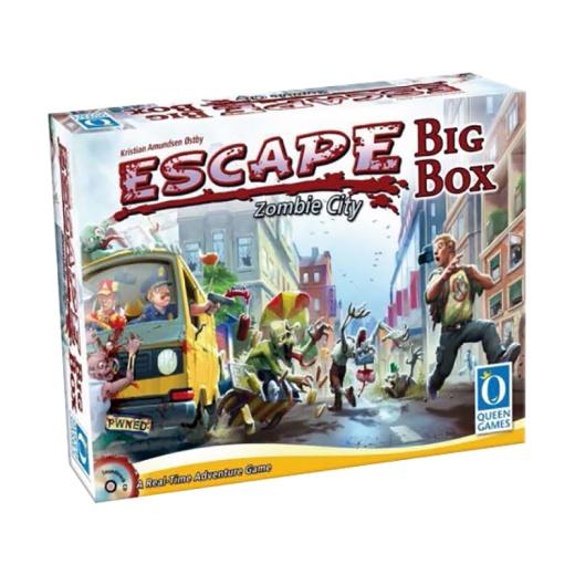 Escape: Zombie City - Big Box i gruppen SÄLLSKAPSSPEL / Strategispel hos Spelexperten (QUE0331)