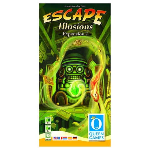 Escape: The Curse of the Temple - Illusions (Exp.) i gruppen SÄLLSKAPSSPEL / Expansioner hos Spelexperten (QUE1031)