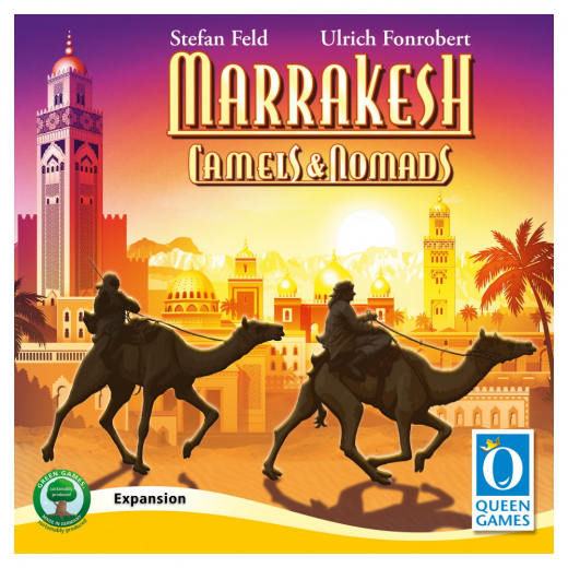 Marrakesh: Camels & Nomads (Exp.) i gruppen SÄLLSKAPSSPEL hos Spelexperten (QUE8471)