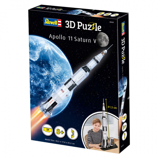 Revell - Apollo 11 Saturn V i gruppen PUSSEL / 3D pussel hos Spelexperten (R-00250)