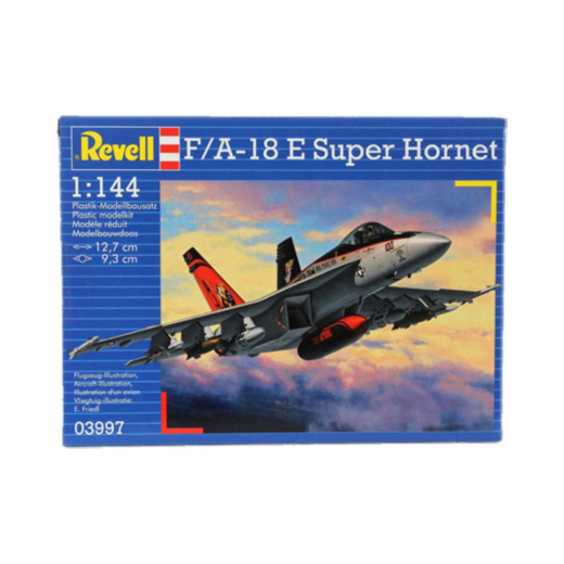 Revell - F/A-18E Super Hornet 1:144 - 63 Bitar i gruppen PUSSEL / Modellbyggen / Revell / Fordon hos Spelexperten (R-03997)