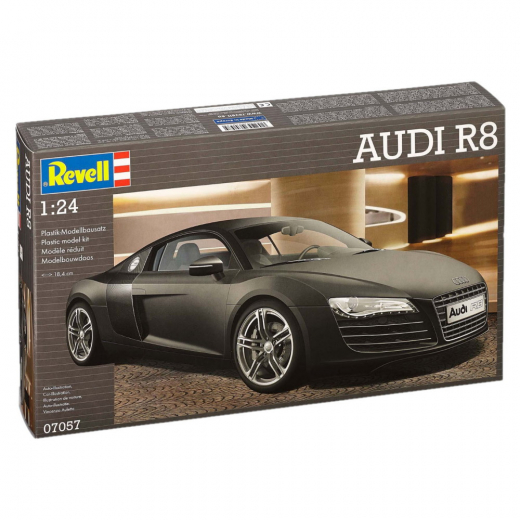 Revell - Audi R8 1:24 - 106 Bitar i gruppen PUSSEL hos Spelexperten (R-07057)