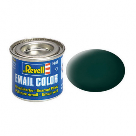 Revell - Black-Green, Matt 14 ml i gruppen PUSSEL / Modellbyggen / Revell / Färg, penslar och lim hos Spelexperten (R-32140)