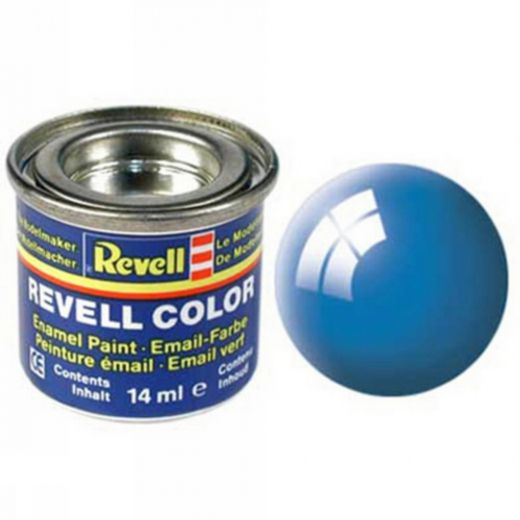Revell - Light Blue, Gloss 14 ml i gruppen PUSSEL / Modellbyggen / Revell / Färg, penslar och lim hos Spelexperten (R-32150)