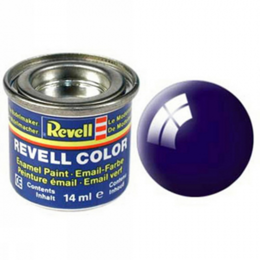 Revell - Night Blue, Gloss 14 ml i gruppen PUSSEL / Modellbyggen / Revell / Färg, penslar och lim hos Spelexperten (R-32154)