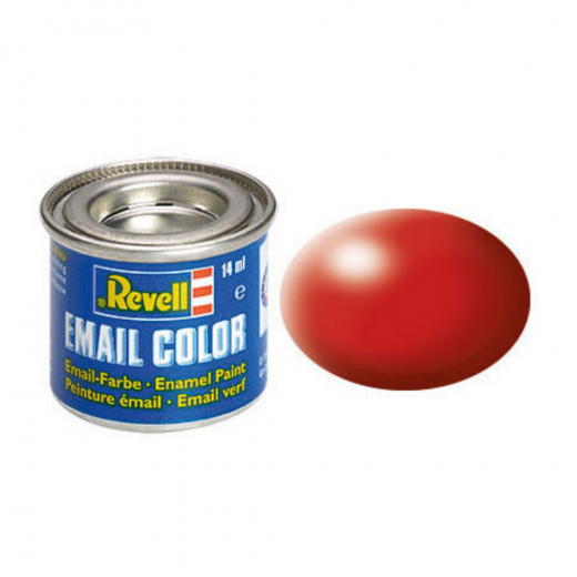 Revell - Red, Silk 14 ml i gruppen PUSSEL / Modellbyggen / Revell / Färg, penslar och lim hos Spelexperten (R-32330)