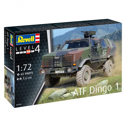 Revell - ATF Dingo 1 1:72 - 65 Bitar i gruppen PUSSEL / Modellbyggen / Revell / Stridsfordon hos Spelexperten (R-3345)