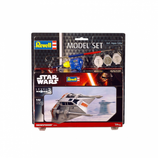 Revell Star Wars - Model Set Snowspeeder 1:52 - 23 Bitar i gruppen PUSSEL / Modellbyggen / Revell / Star Wars hos Spelexperten (R-3604)