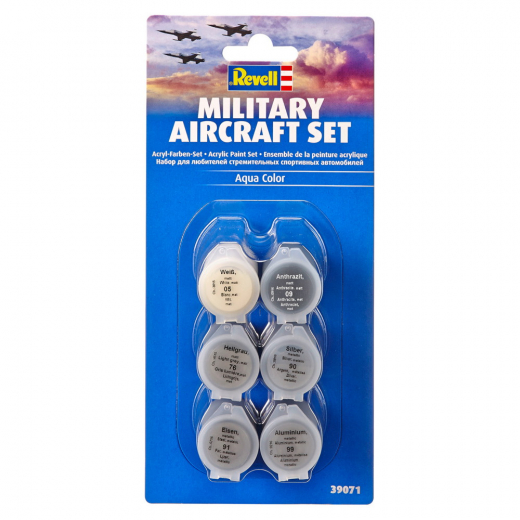 Revell - Military Aircraft Set i gruppen PUSSEL / Modellbyggen / Revell / Färg, penslar och lim hos Spelexperten (R-39071)