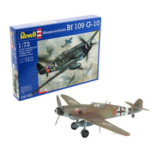 Revell - Messerschmitt Bf 109 G-10 1:72 - 37 Bitar i gruppen PUSSEL / Modellbyggen / Revell / Stridsfordon hos Spelexperten (R-4160)