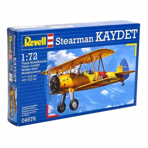 Revell - Stearman Kaydet 1:72 - 29 Bitar i gruppen PUSSEL / Modellbyggen / Revell / Stridsfordon hos Spelexperten (R-4676)