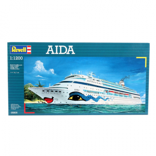 Revell - AIDA 1:1200 - 28 Bitar i gruppen PUSSEL / Modellbyggen / Revell / Fordon hos Spelexperten (R-5805)