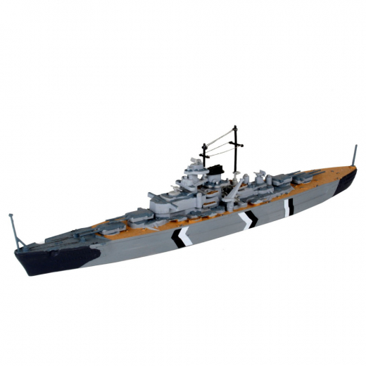 Revell - Model Set Bismarck 1:1200 i gruppen PUSSEL / Modellbyggen / Revell / Stridsfordon hos Spelexperten (R-65802)