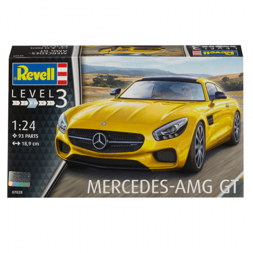 Revell - Mercedes-AMG GT 1:24 - 93 Bitar i gruppen PUSSEL / Modellbyggen / Revell / Fordon hos Spelexperten (R-7028)