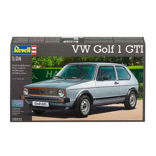 Revell - VW Golf 1 GTI 1:24 - 121 Bitar i gruppen PUSSEL / Modellbyggen / Revell / Fordon hos Spelexperten (R-7072)
