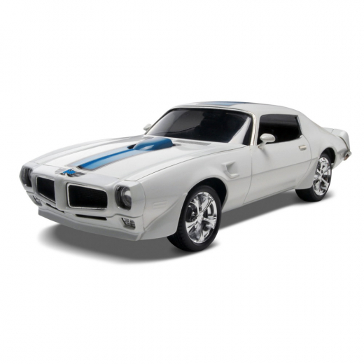 Revell - 1970 Pontiac Firebird, vit 1:24 - 83 Bitar i gruppen PUSSEL / Modellbyggen / Revell / Fordon hos Spelexperten (R-85-4489)