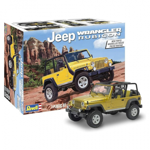 Revell - Jeep Wrangler Rubicon 1:25 - 92 Bitar i gruppen Nyheter hos Spelexperten (R-85-4501)