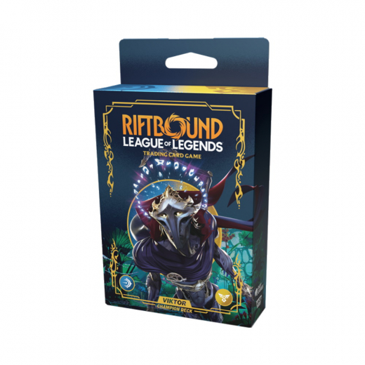 Riftbound: League of Legends TCG - Origins Viktor Champion Deck i gruppen SÄLLSKAPSSPEL / Kortspel hos Spelexperten (RB-01PD02-EN)