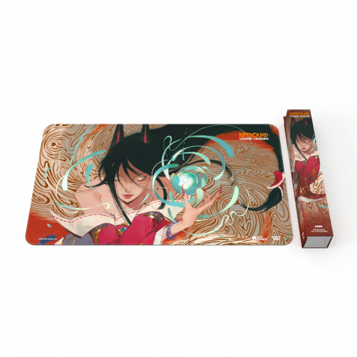 Riftbound: League of Legends TCG - Origins Ahri Playmat i gruppen SÄLLSKAPSSPEL / Tillbehör / Övriga hos Spelexperten (RB-01PM04-EN)
