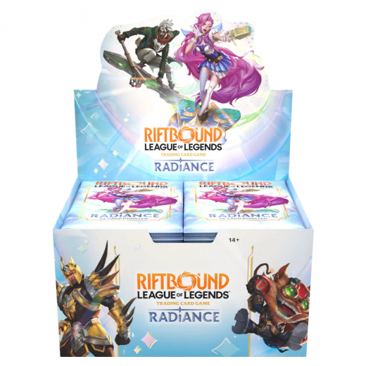 Riftbound: League of Legends TCG - Radiance Booster Display i gruppen SÄLLSKAPSSPEL / Kortspel hos Spelexperten (RB-05BD01-EN-DIS)
