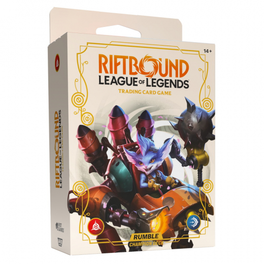Riftbound: League of Legends TCG - Spiritforged Rumble Champion Deck i gruppen SÄLLSKAPSSPEL / Kortspel hos Spelexperten (RB02PD01EN)