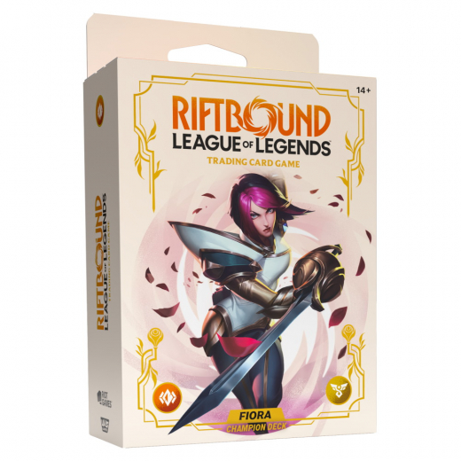 Riftbound: League of Legends TCG - Spiritforged Fiora Champion Deck i gruppen SÄLLSKAPSSPEL / Kortspel hos Spelexperten (RB02PD02EN)