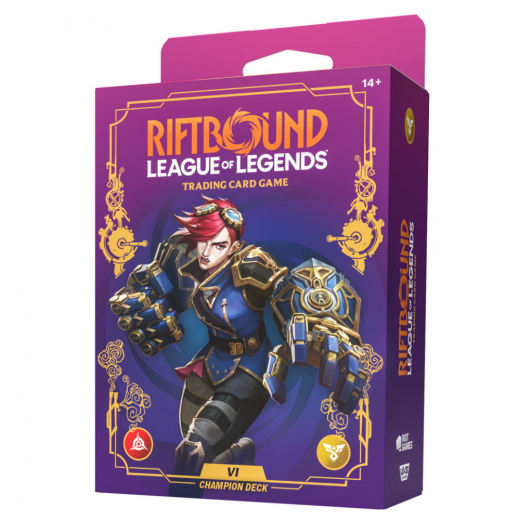Riftbound: League of Legends TCG - Champion Deck Vi i gruppen KOMMANDE RELEASER hos Spelexperten (RB03PD01EN)