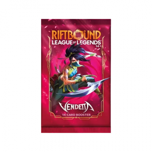 Riftbound: League of Legends TCG - Vendetta Booster Pack i gruppen SÄLLSKAPSSPEL / Kortspel hos Spelexperten (RB04BP01EN-BOS)