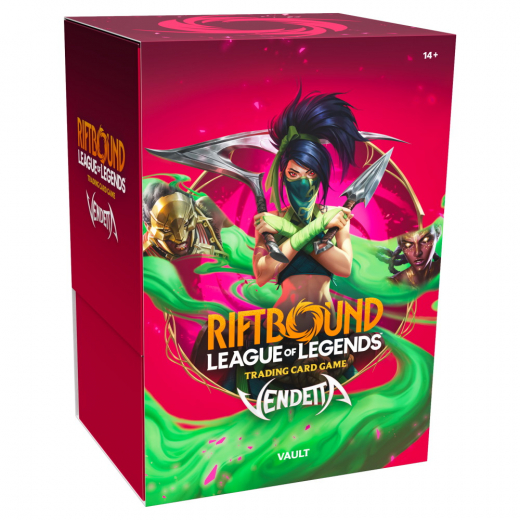 Riftbound: League of Legends TCG - Vendetta Vault i gruppen KOMMANDE RELEASER hos Spelexperten (RB04VB01EN)