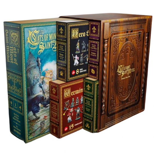The Cats of Mont Saint Michel - Deluxe Box Set i gruppen SÄLLSKAPSSPEL / Strategispel hos Spelexperten (RBX20099)
