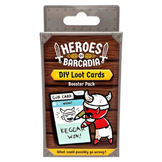 Heroes of Barcadia: DIY Loot Cards Booster Pack (Exp.) i gruppen SÄLLSKAPSSPEL / Expansioner hos Spelexperten (RCHOBADD012)