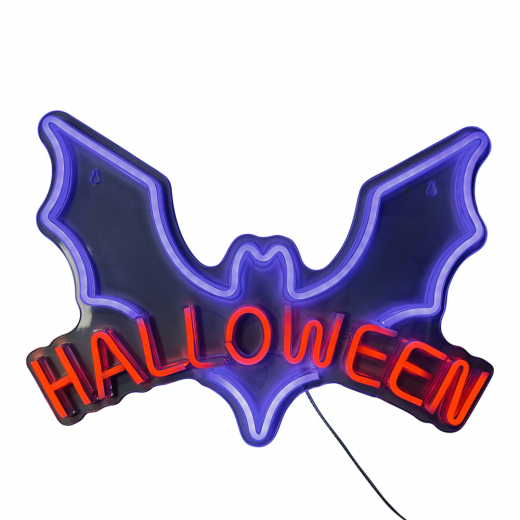 SKADAT LED Neon Sign - Halloween i gruppen Fyndhörna hos Spelexperten (REA-97358)