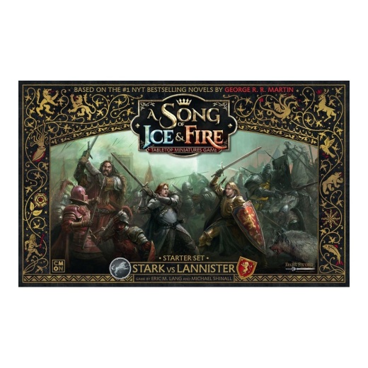 SKADAT A Song of Ice & Fire: Miniatures Game - Stark vs Lannister Starter Set i gruppen Fyndhörna hos Spelexperten (REA-CMNSIF001)