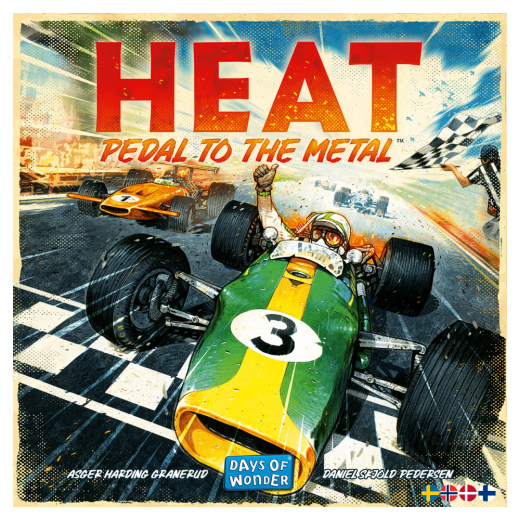 SKADAT Heat: Pedal to the Metal (Swe) i gruppen Fyndhörna hos Spelexperten (REA-DOW9191)
