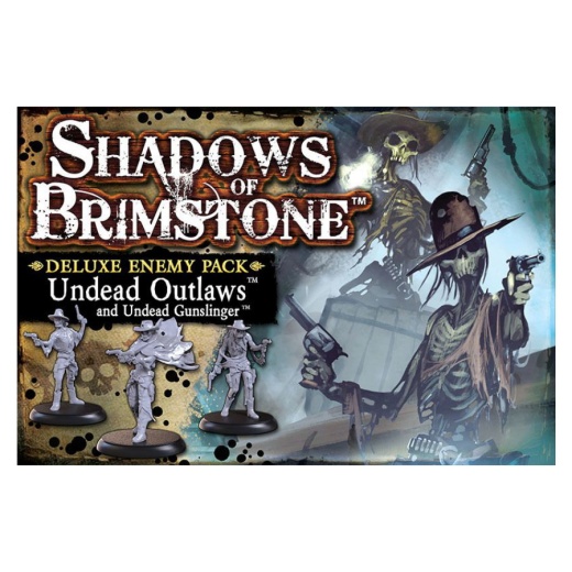 SKADAT Shadows of Brimstone: Undead Outlaws and Undead Gunslinger (Exp.) i gruppen Fyndhörna hos Spelexperten (REA-FFP07DE05)