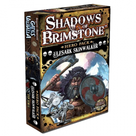 SKADAT Shadows of Brimstone: Ulfsark Skinwalker Hero Pack (Exp.) i gruppen Fyndhörna hos Spelexperten (REA-FFP07H15)